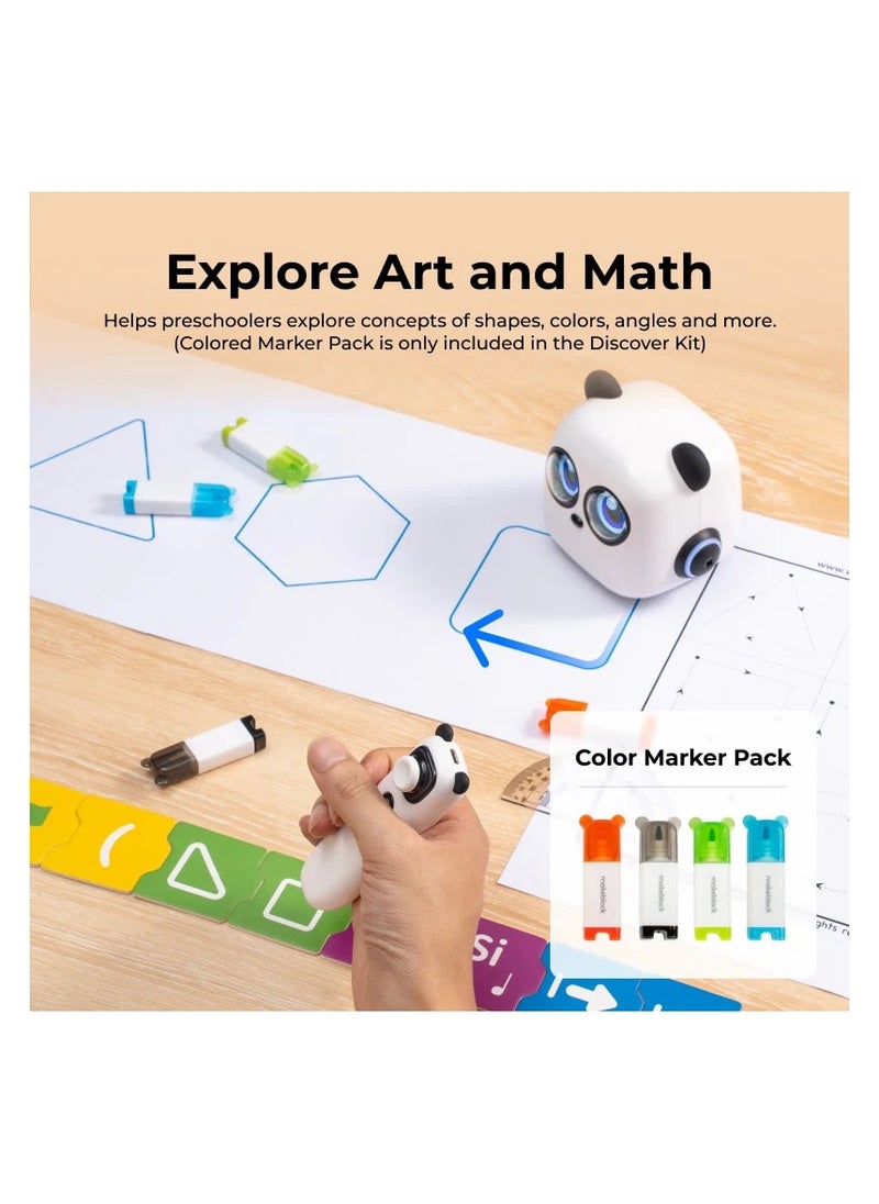 Makeblock mTiny Discover Kit – Screen-Free STEM Coding Robot for Kids 4+, Rechargeable Remote Control Educational Toy, Great for Classrooms & Gifts