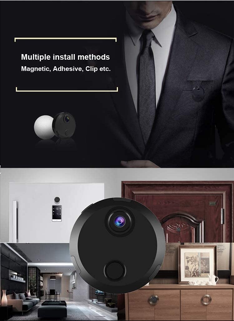 AUSHA4K Wireless Camera with Audio and Video,WiFi Mobile Connectivity, Night Vision, Motion Detection (C3 Wireless Smart CCTV)