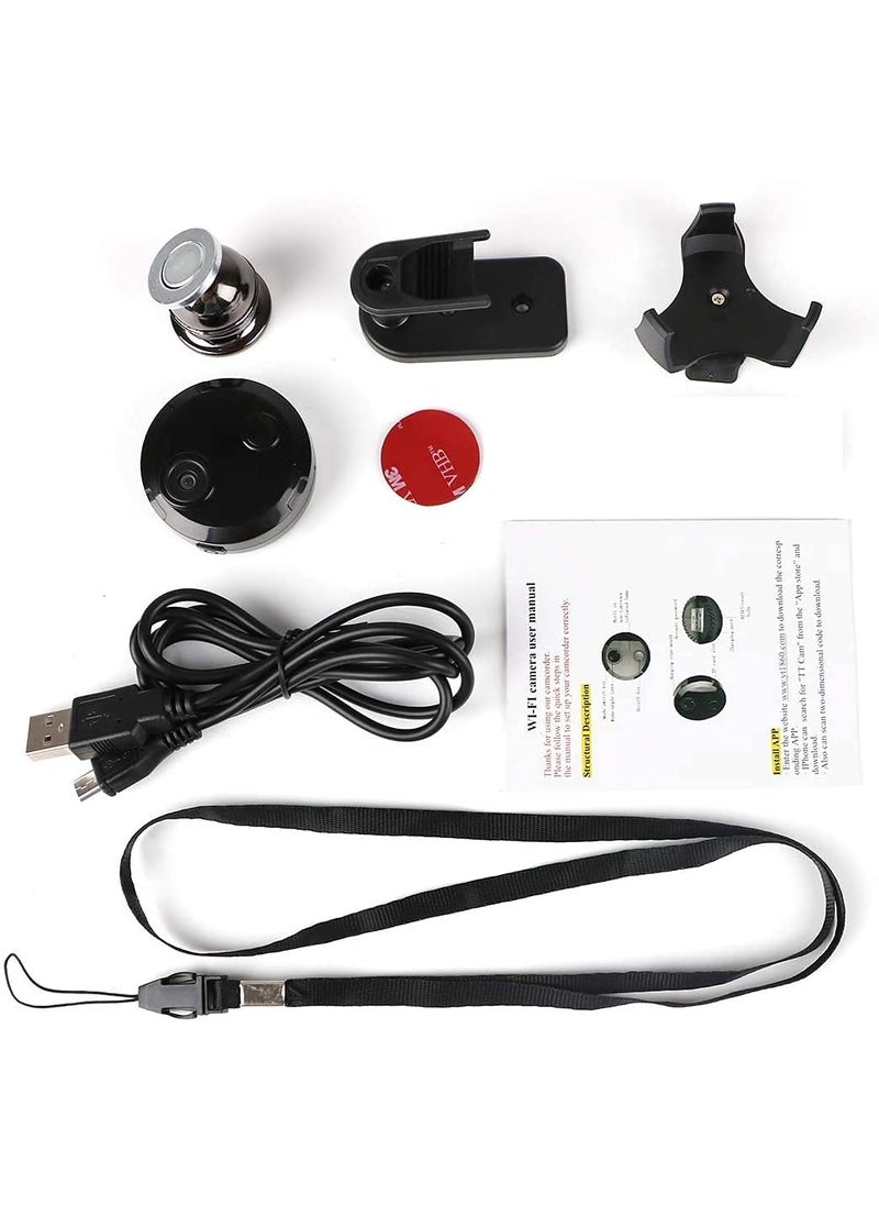 AUSHA4K Wireless Camera with Audio and Video,WiFi Mobile Connectivity, Night Vision, Motion Detection (C3 Wireless Smart CCTV)