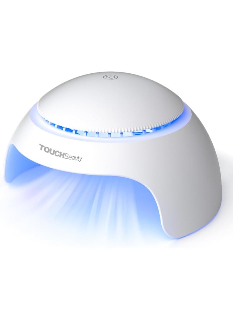 Nail Dryer for Kids Teens Beginners Safe Nail Dryer for Regular Polish with Fan  Light Battery Powered  NonHands Tanned Version TB2130