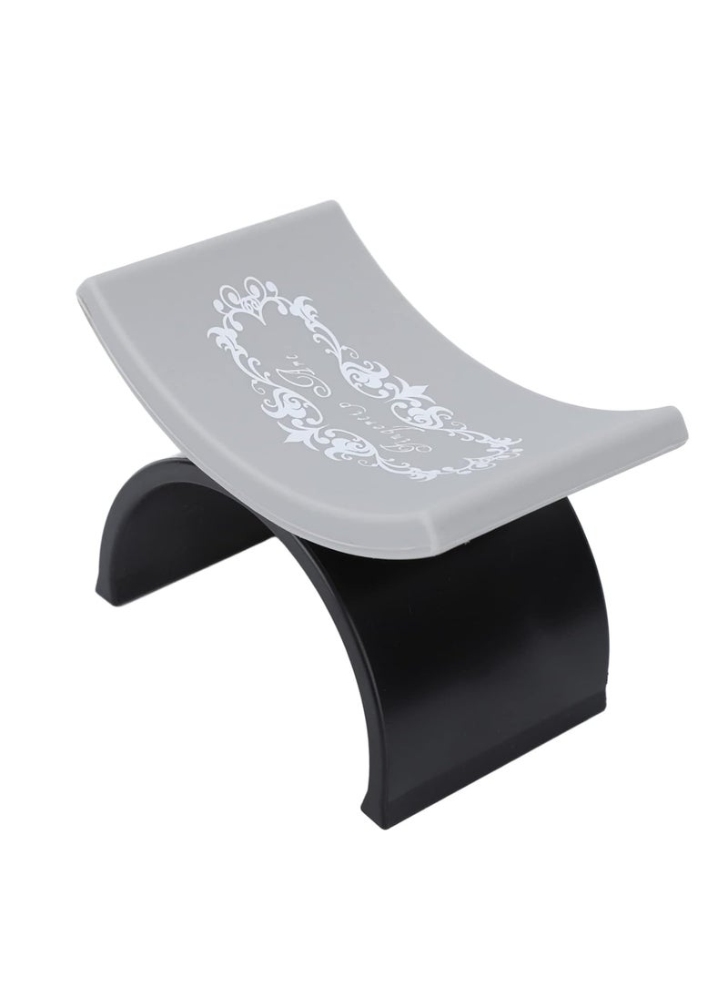 Nail Arm Rest Hand Pillow U Shape Manicure Holder Nail Cushion Nail Hand Mat Pad Manicure Foot Cushion Beginner Manicure Hand for Manicure Salon Desk Station Black