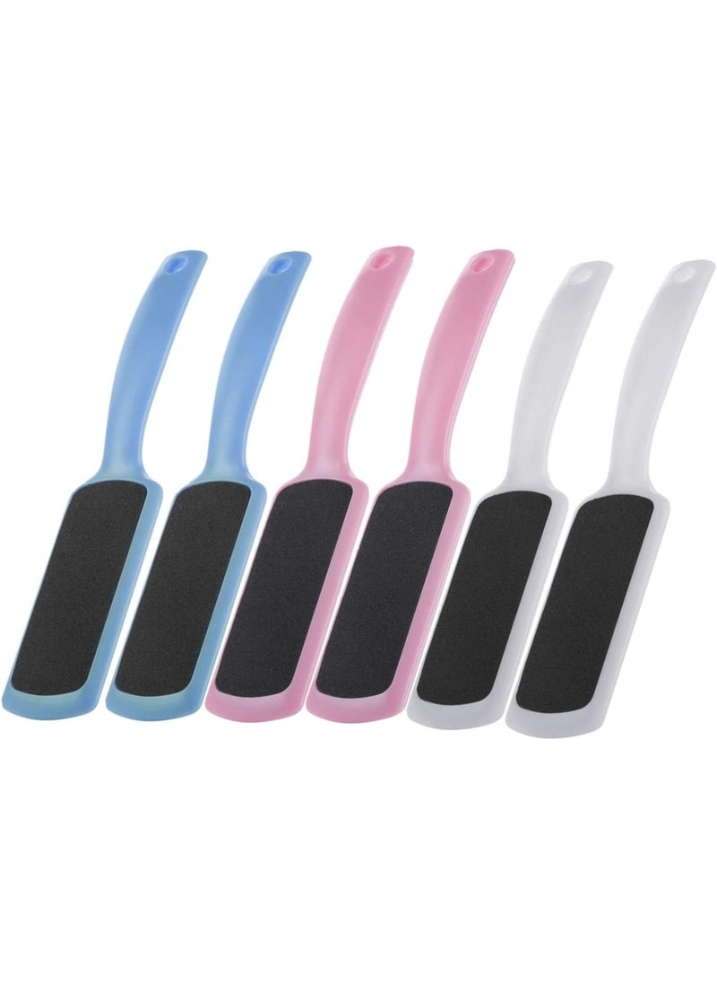 6 Pcs Pedicure Foot File Callus Remover with Double Sided Foot Rasp for Dead Skin Foot Scrubber for Feet