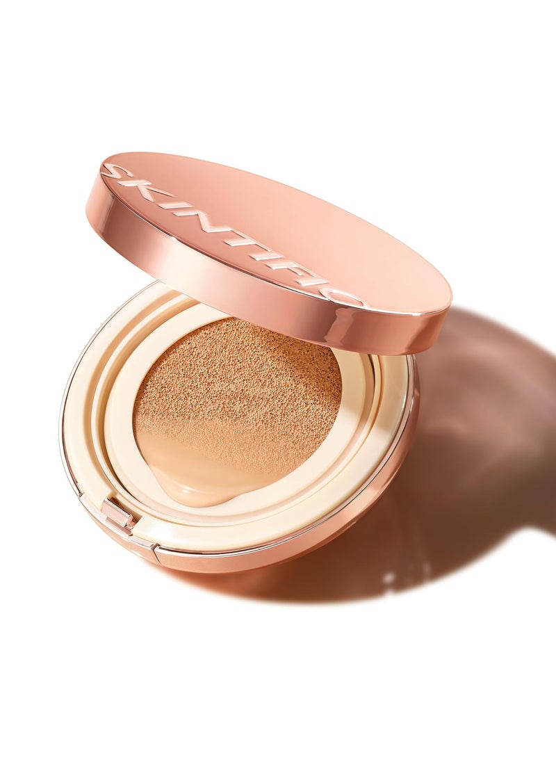 Cushion Foundation  Cover All Perfect Air Cushion  SPF 35 PA  OilControl Waterproof Fondation Sweatproof Matte Finish Poreless Foundation Flawless BB Cream CC Cushion Makeup