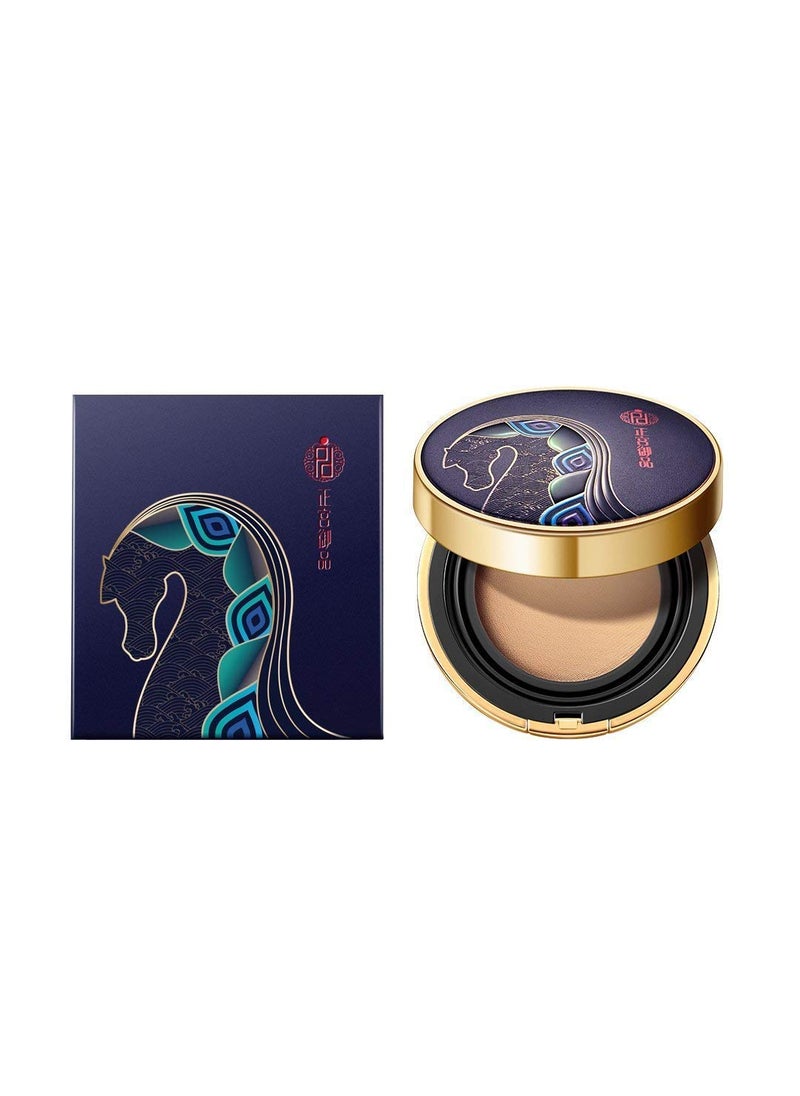 ZEESEA Palace Identity Liquid Foundation Makeup Cushion Foundation BB Cream Skincare Ingredients Long Lasting and High Coverage Cushion Compact Porcelain White