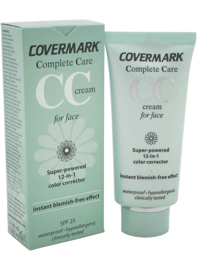Covermark Womens Complete Care CC Waterproof SPF 25 Face Cream Caramel Brown 135 Ounce