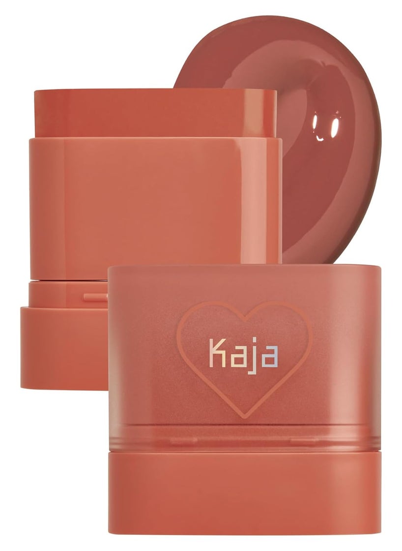 KAJA Cheek  Lip  Dewy Bar 05 Cranberry Cooler  Creamy Blusher and Balm MultiStick 45 Moisturizing Oil Apple Extract VitaminHyaluronic Acid Infused High Shine NonSticky Easy Blending 10g