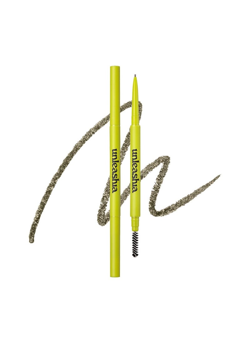 Unleashia Shaper Defining Eyebrow Fixer  Pencil Pencil No1 Oatmeal Brown