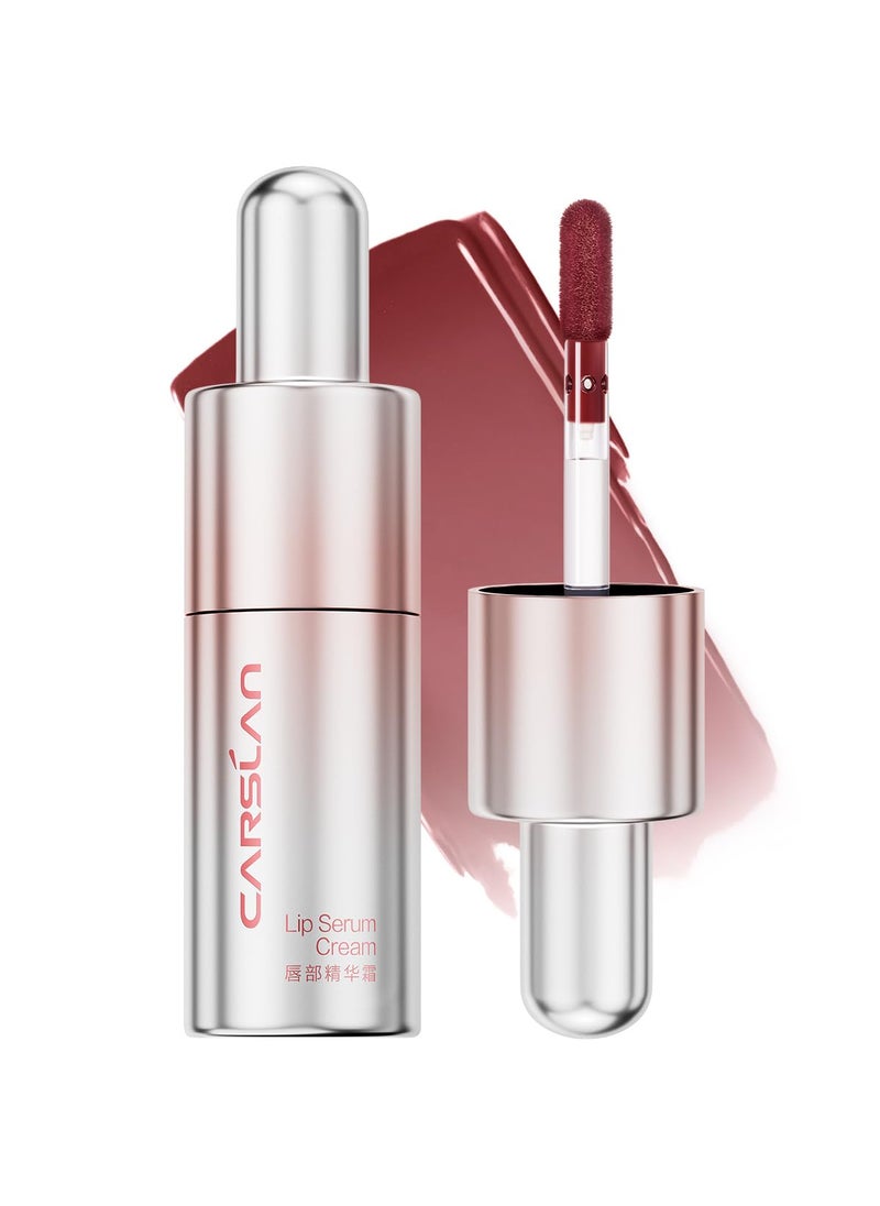 Hydrating Lip Serum Cream Longlasting Moisturizing Lightweight Lip Gloss SemiMatte Lipstick with Vitamin E Crithmum Maritimum Essential oil C203