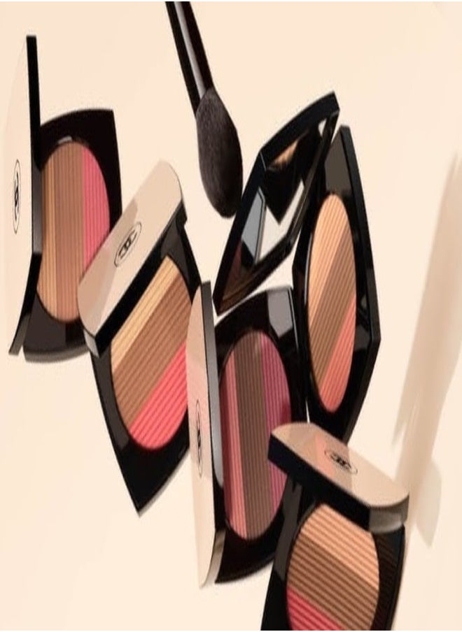 CHANEL Les Beiges Healthy Glow Sun-Kissed Face Powder in Light Coral, 15g – Illuminating Bronzer & Blush for a Natural, Radiant Complexion
