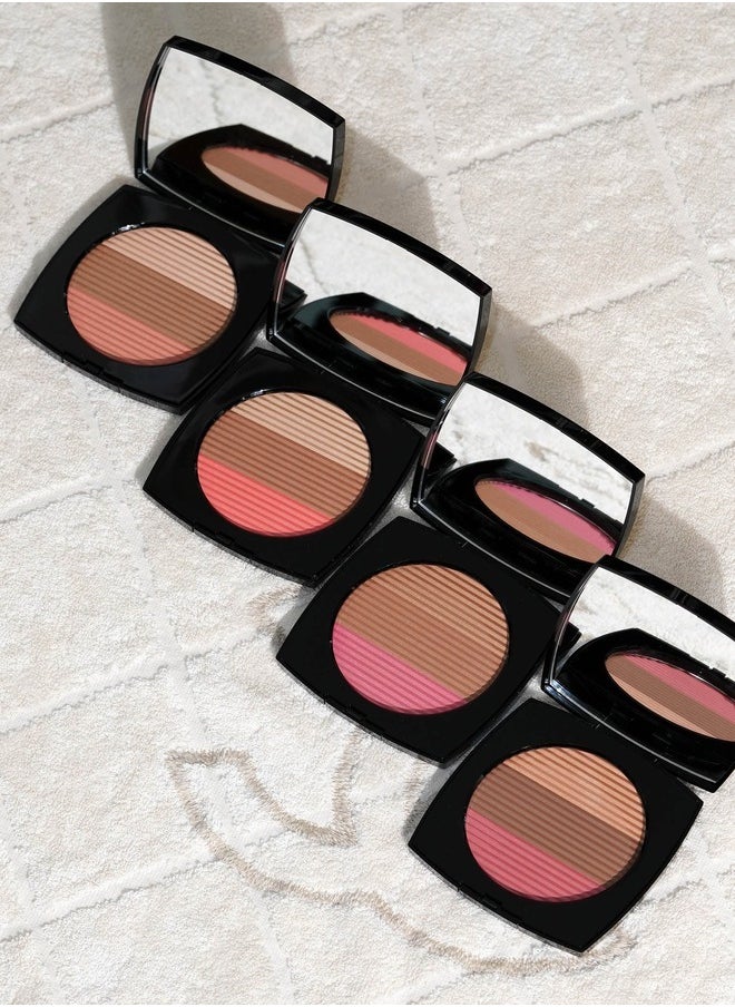 CHANEL Les Beiges Healthy Glow Sun-Kissed Face Powder in Light Coral, 15g – Illuminating Bronzer & Blush for a Natural, Radiant Complexion