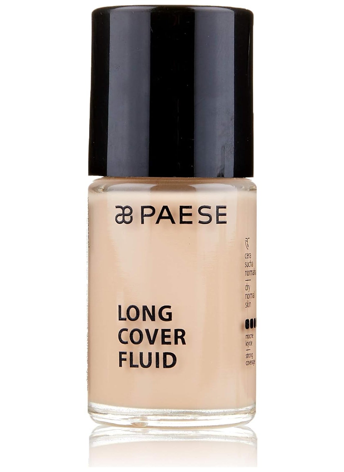 Paese Cosmetics Long Cover Fluid Foundation Shade Number 01 30 ml