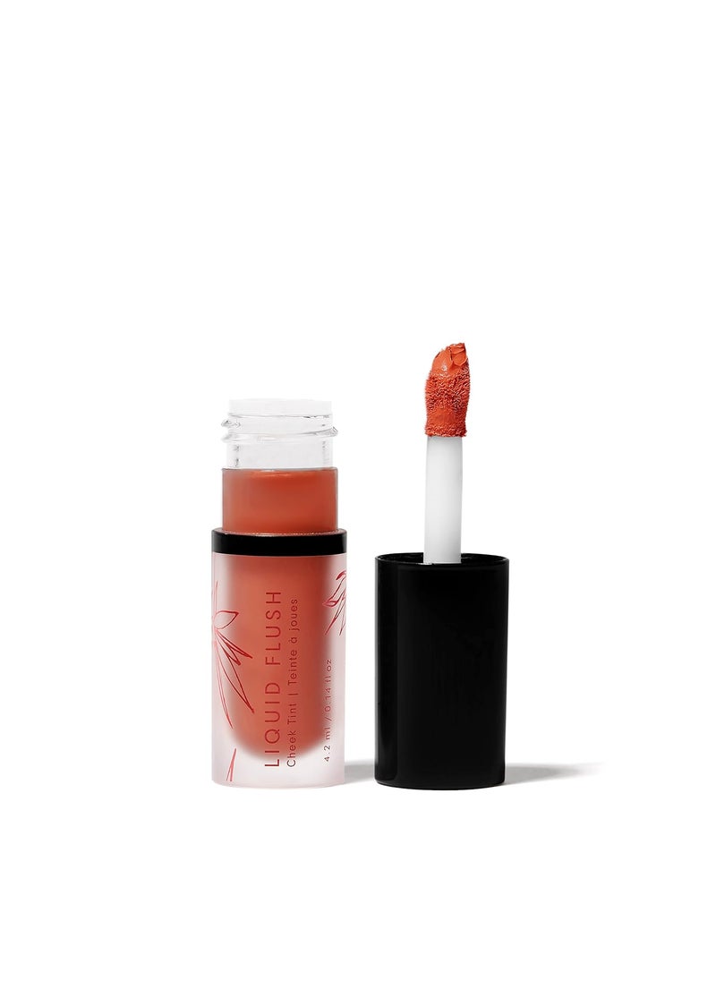 Monika Blunder Beauty  Liquid Flush Cheek Tint  Rome Burnt Orange  Clean Beauty CrueltyFree Vegan