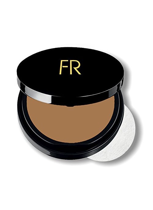 Luxury Oil Blotting Pressed Powder by Flori Roberts Long Lasting Oil and Shine Control Flawless Complexion for Women of Color or Deeper Skin Tones