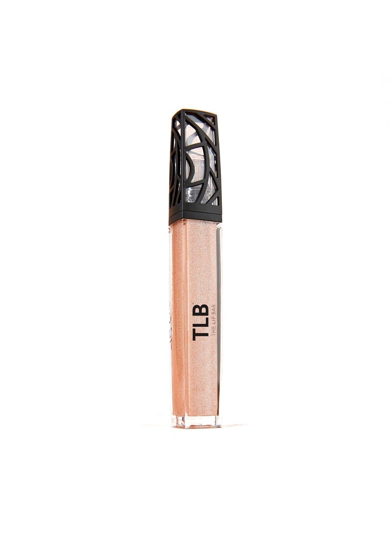 The Lip Bar Vegan NonSticky Lip Gloss with Hydrating Shea Butter for a Lightweight High Shine Finish Trophy Wife  Champagne Shimmer