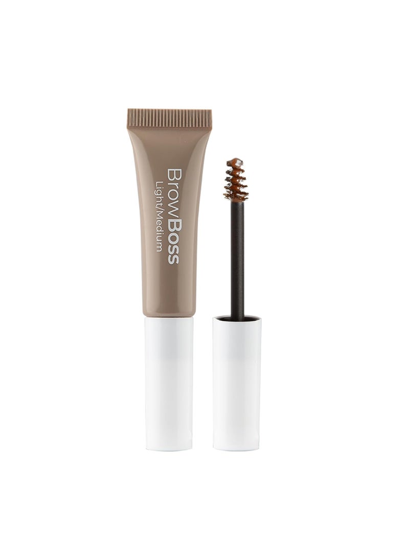 MCoBeauty Brow Boss Glue  Set LightMedium SemiTinted Brow Gel Vegan Cruelty Free Cosmetics