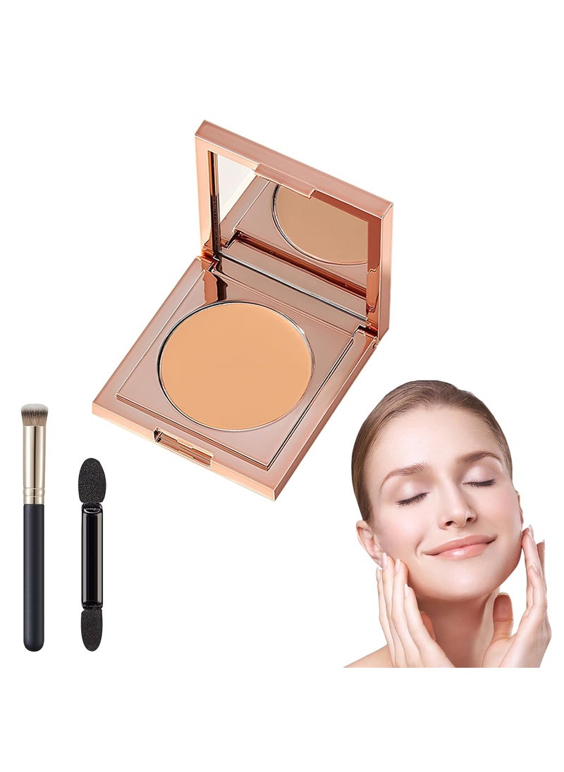 Colored Clay CC Undereye ConcealerUndereye Concealer CirclesColor Corrector for Dark Circles with Brush CC Undereye Concealer Natural 01
