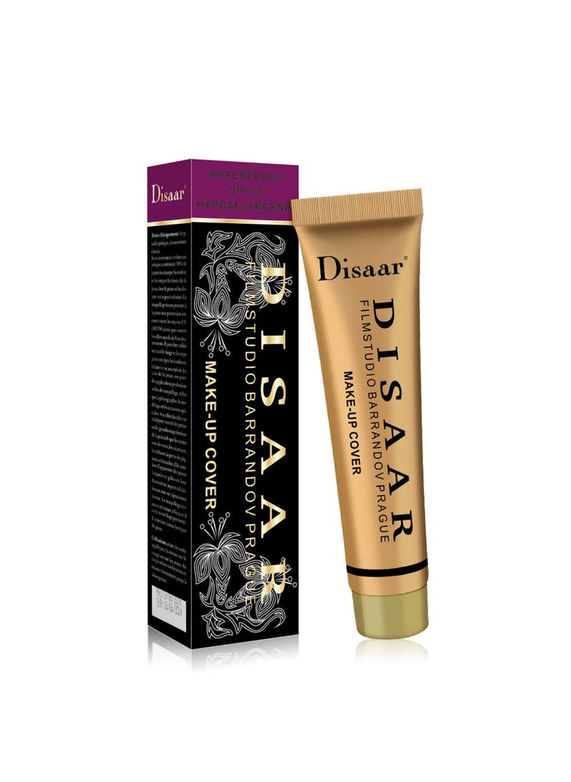 Foundation MakeUp Cover Creamy Concealer Waterproof SPF30 Hypoallergenic 101 IVORY
