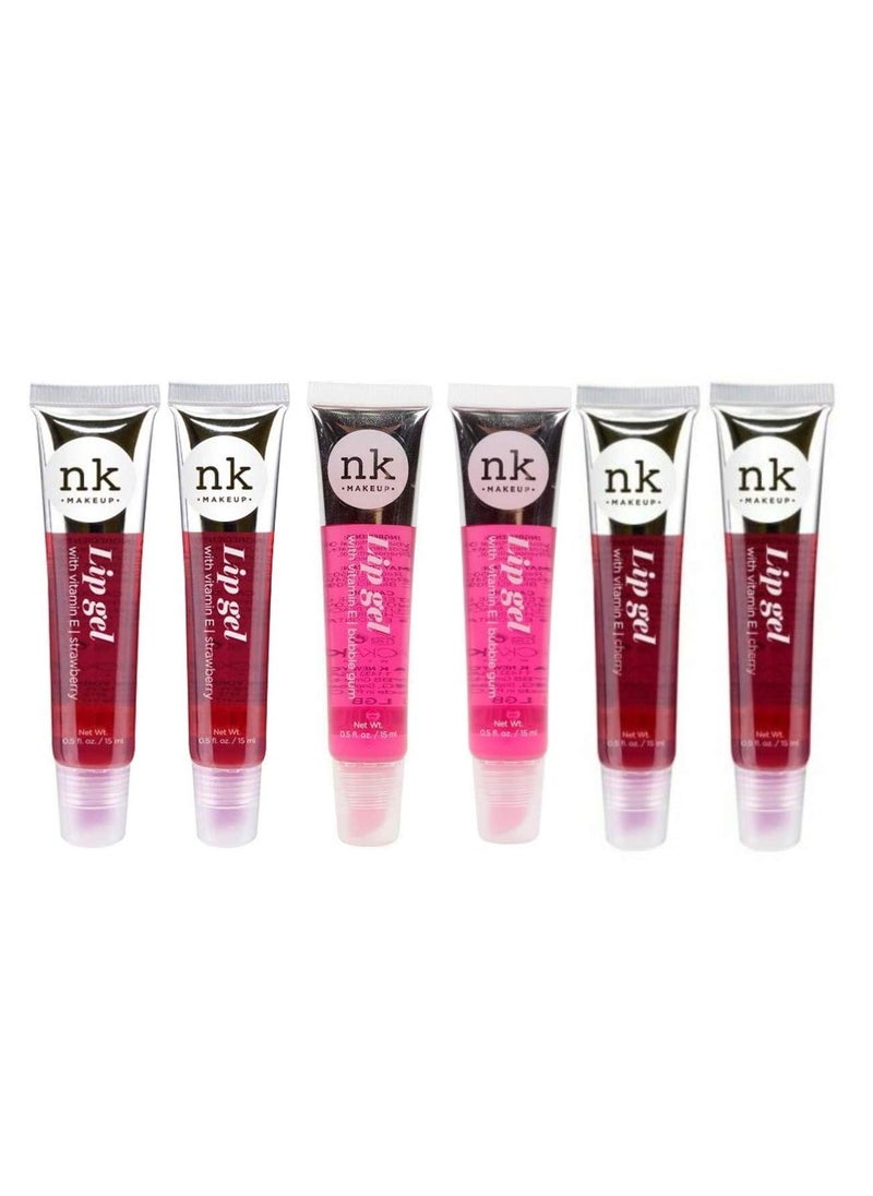 Nicka K Lip Gel SET OF 6