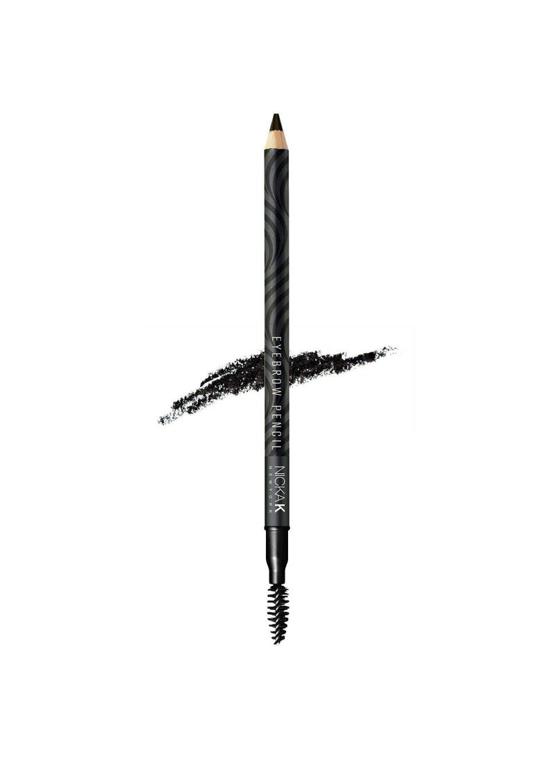 3 PACK Nicka K New York Eyebrow Pencil NEP01 Black