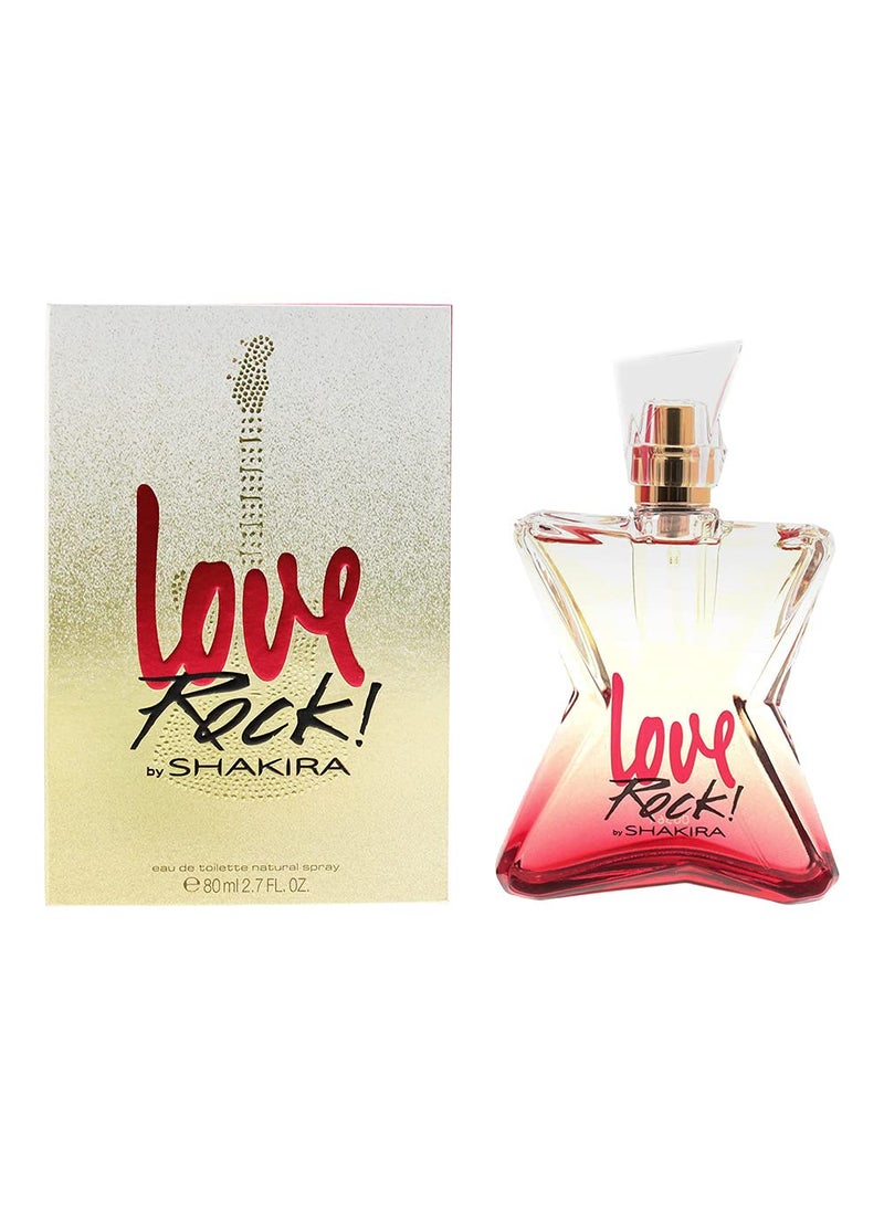 SHAKIRA Love Rock Perfume Eau De Toilette Spray for Women 27 Fluid Ounce