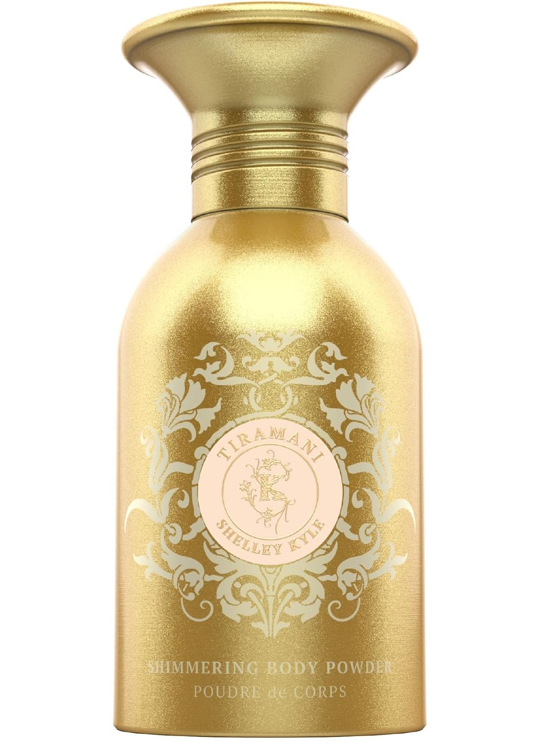 Shelley Kyle Tiramani Talc Free Shimmer Powder Body Powder Dusting Powder Leaves Skin Soft Dry Smooth and Shimmering 48g