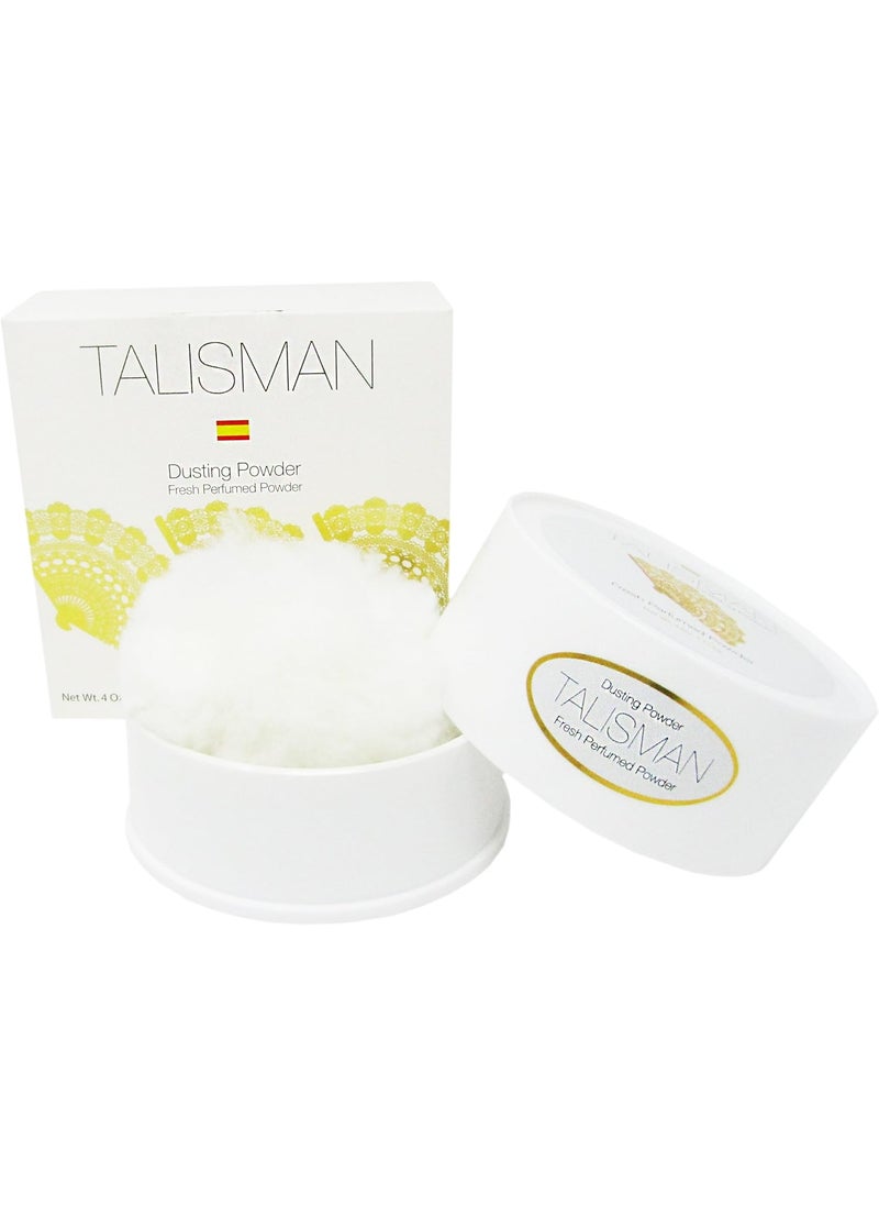 Talisman Perfumed Dusting Powder with Puff 4 oz