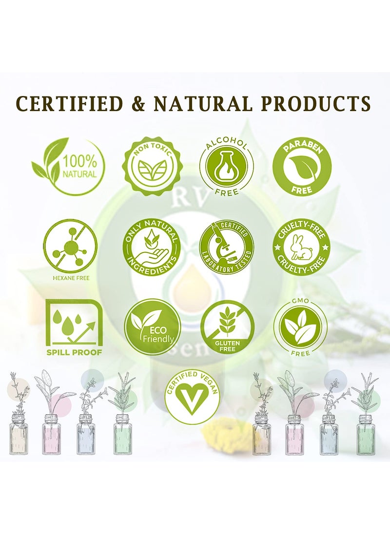 R V Essential Matricaria Recutica Pure Chamomile Essential Oil 10ml