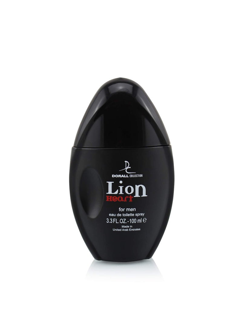 Lion Heart By Dorall Collection Eau De Toilette 100ml Spray Cologne For Men