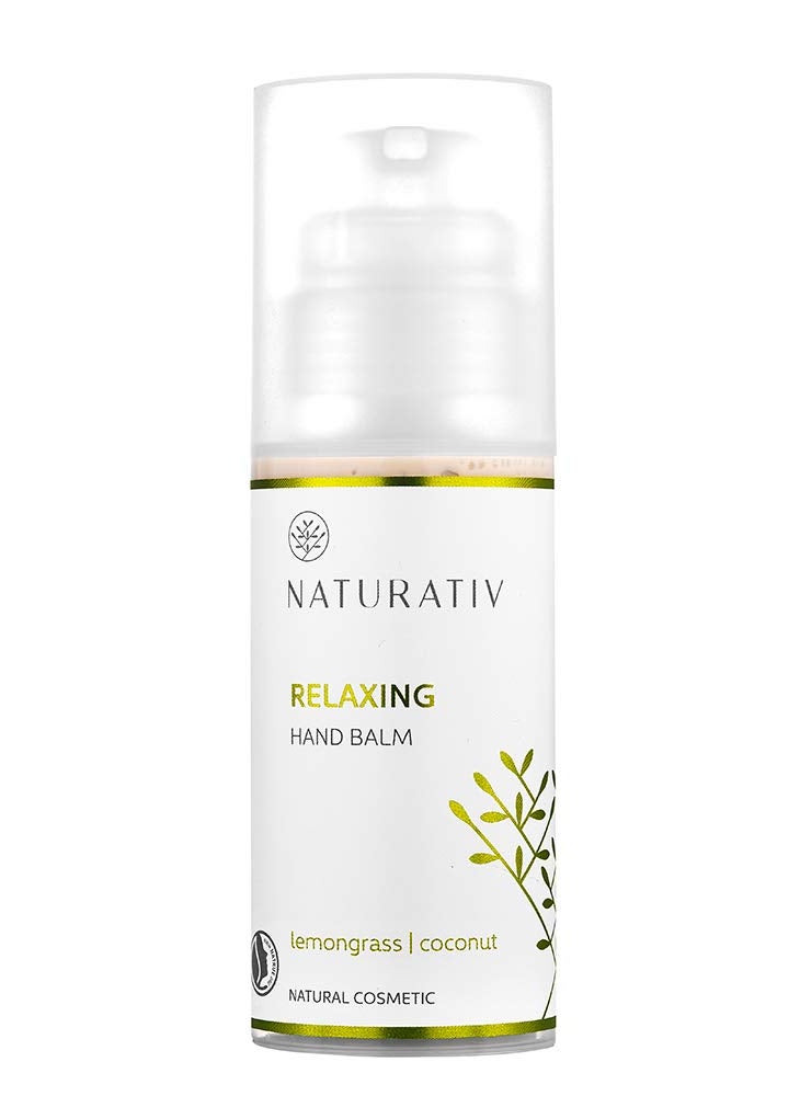 Relaxing Hand Balm  Hydrates Regenerates Firms  Nourishes All Types of Skin  Avocado Butter Lemon Extract Hyaluronic Acid  100 ml
