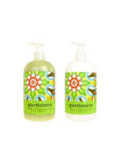 Greenwich Bay Liquid Hand Soap  Lotion Combo with Shea Butter  Botanical Collection  Beautiful Packaging  16 Ounce Each Bottle Gardeners