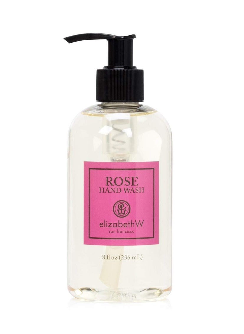 elizabeth W Rose Hand Wash 8 Fluid Ounces