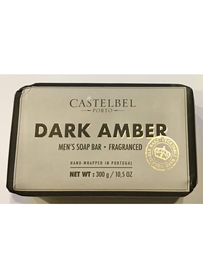 Castelbel Porto Dark Amber Mens Grooming Soap Bar 105 Oz