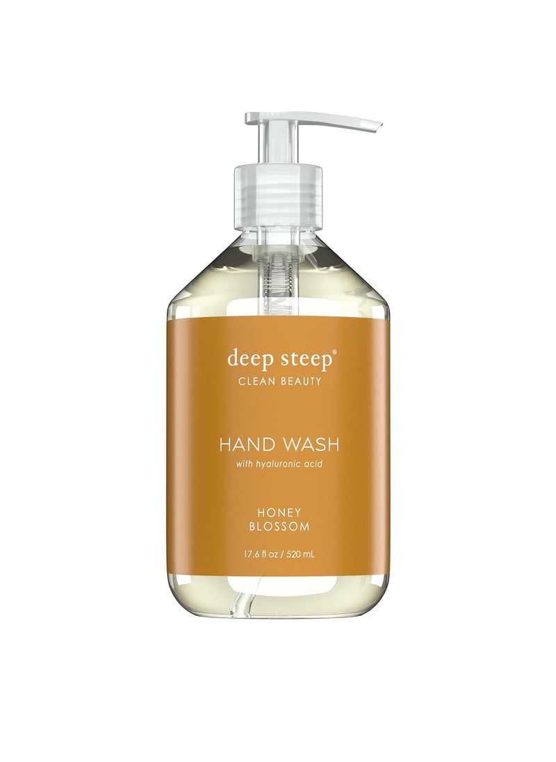 Deep Steep Liquid Hand Wash 176 Ounces Honey Blossom