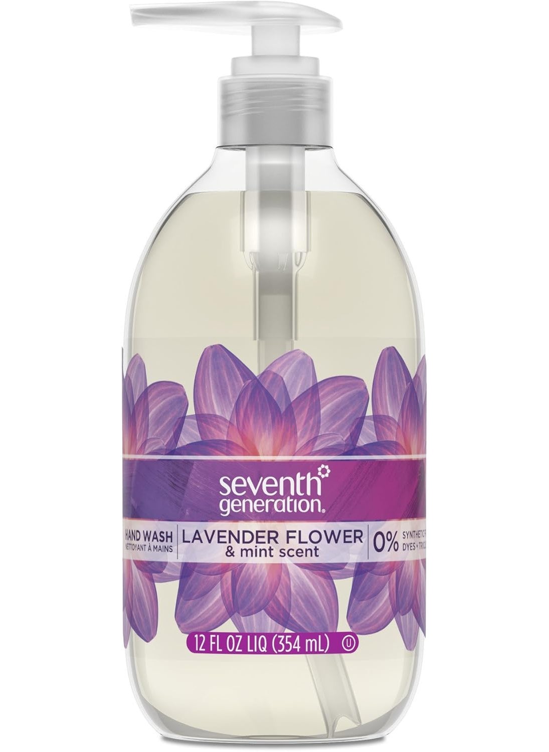 Seventh Generation Hand Wash Lavender 12 Ounce
