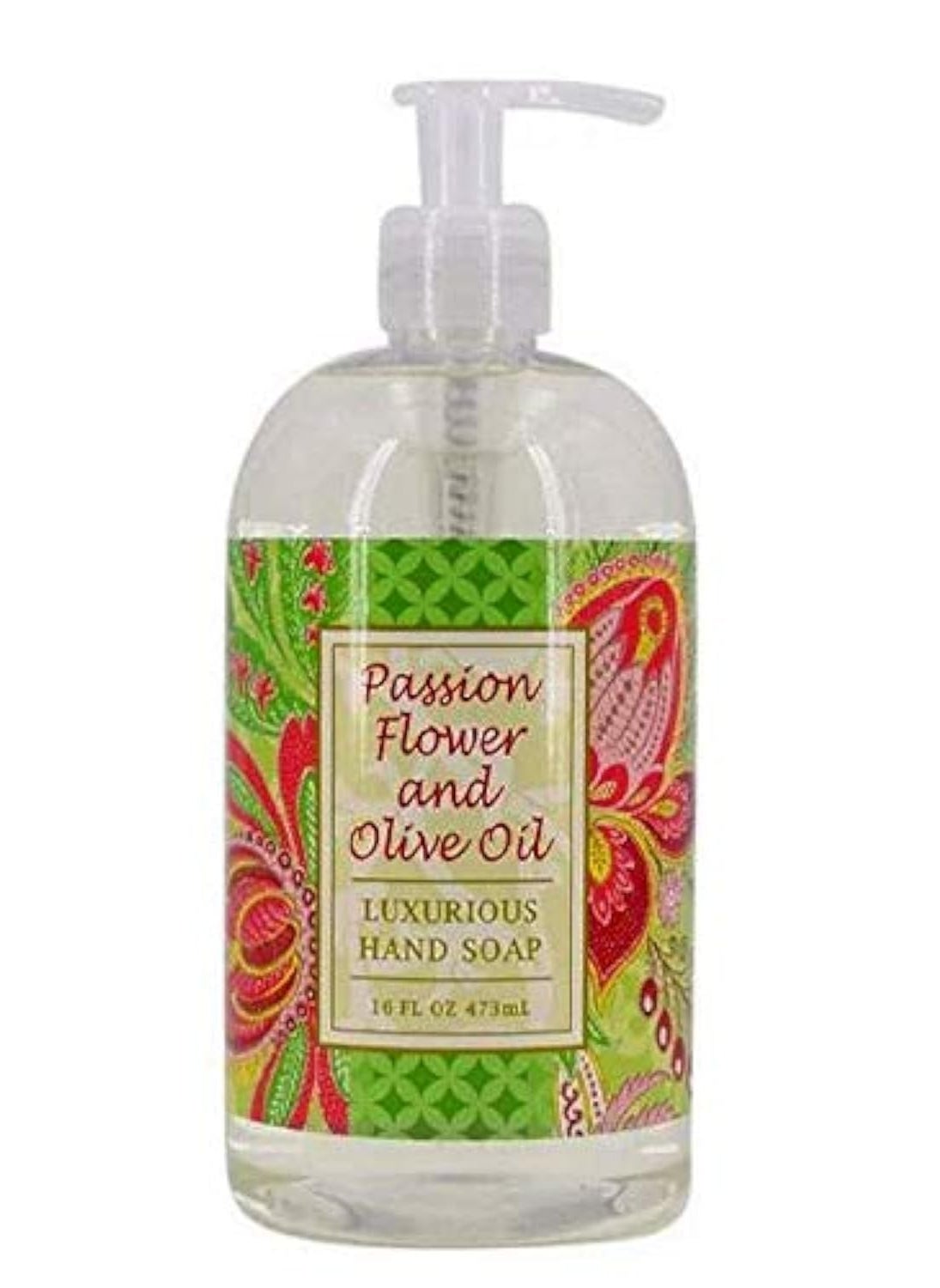 Greenwich Bay Trading Co Scented Liquid Hand Soap in Beautiful Packaging  16 Ounce Bottle Passion Flower