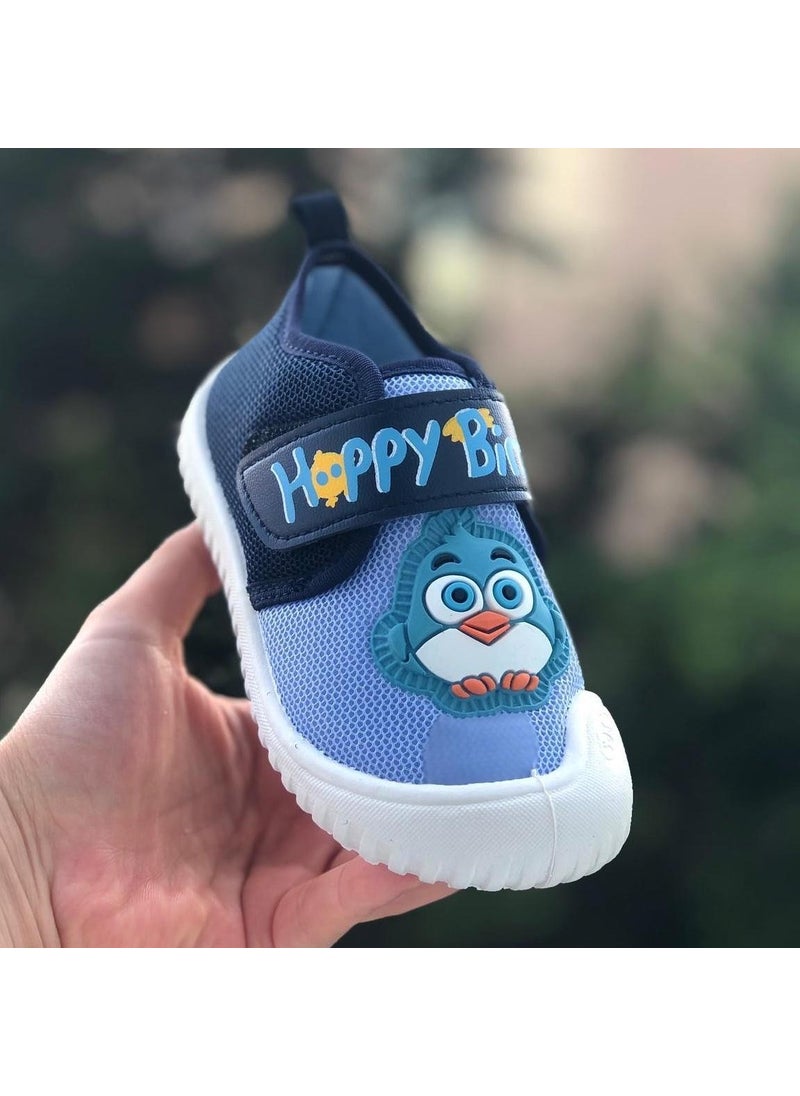 Boy's Home and School Nursery Shoes, Non-slip Sole Nursery, Home and School Shoes