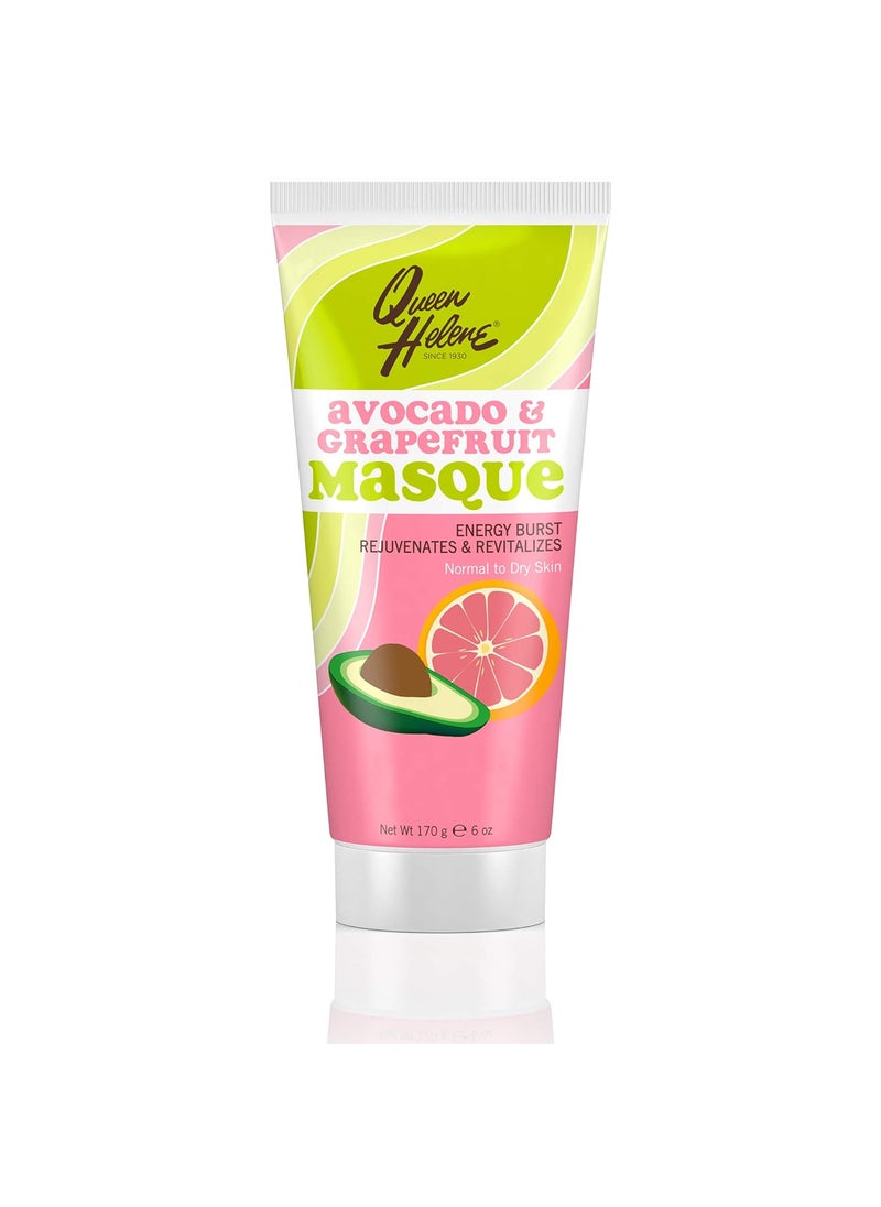 Queen Helene Facial Masque Avocado  Grapefruit 6 Oz Packaging May Vary