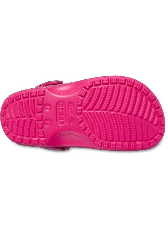 Toddlers Classic Iridescent Glitter Clog