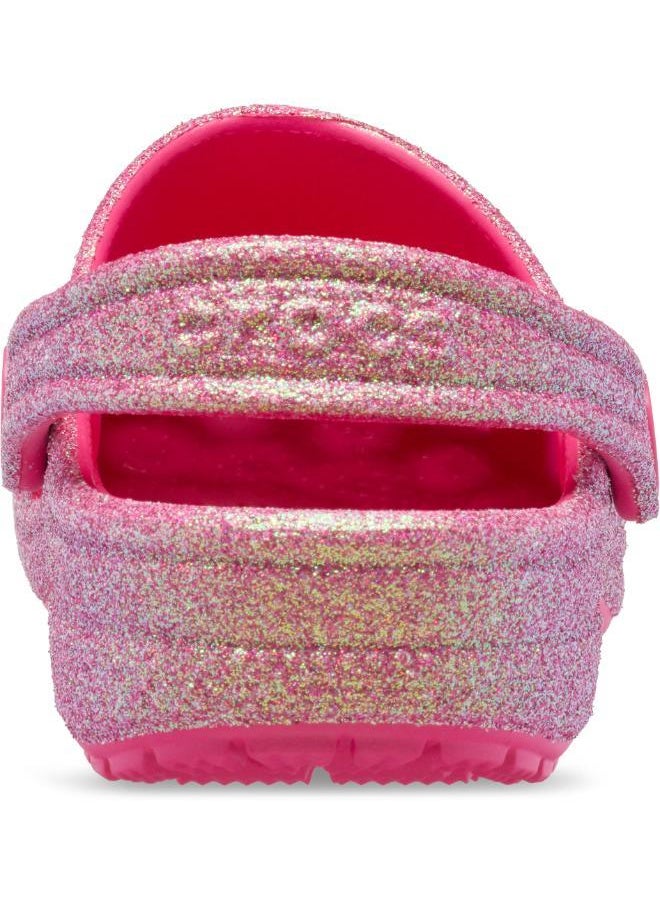 Toddlers Classic Iridescent Glitter Clog