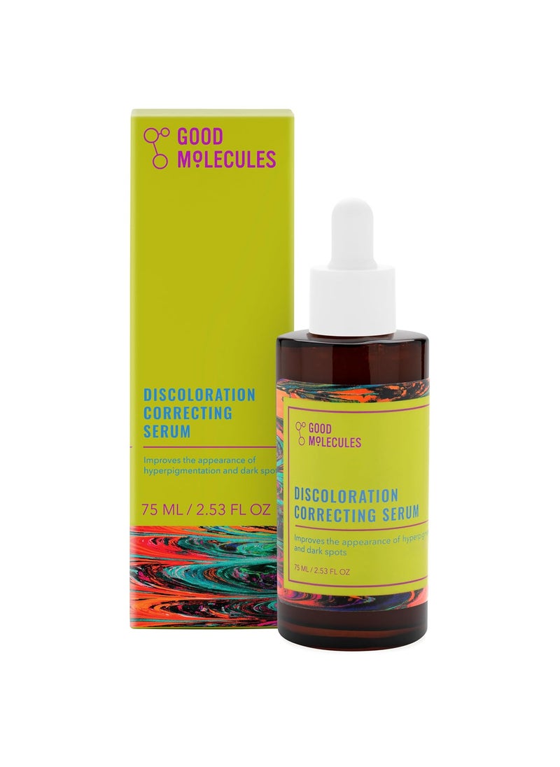 Good Molecules Discoloration Correcting Serum  Tranexamic Acid Ester Salt and Niacinamide for Dark Spots Sun Damage and Age Spots  Skincare Face