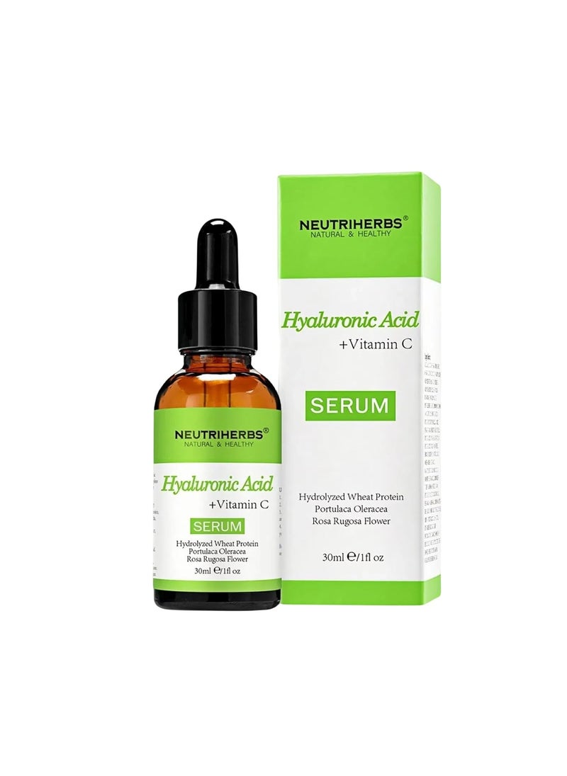 Neutriherbs Hyaluronic Acid Serum LightweightRapidly Hydrate Skin Daily Facial Serum Improve Oily Dehydrated AcneProne Skin  30ml  1fl Oz