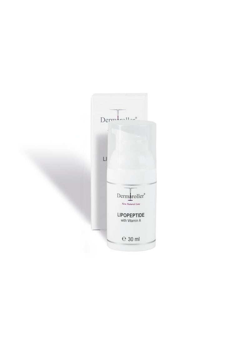 Dermaroller New Natural Line Lipopeptide Night Cream Hyaluronic Acid Vitamin A and Shea Butter Combine to Moisturize and Repair Tired Stressed Skin Helps to Reduce Fine Wrinkles oz 101 Ounce