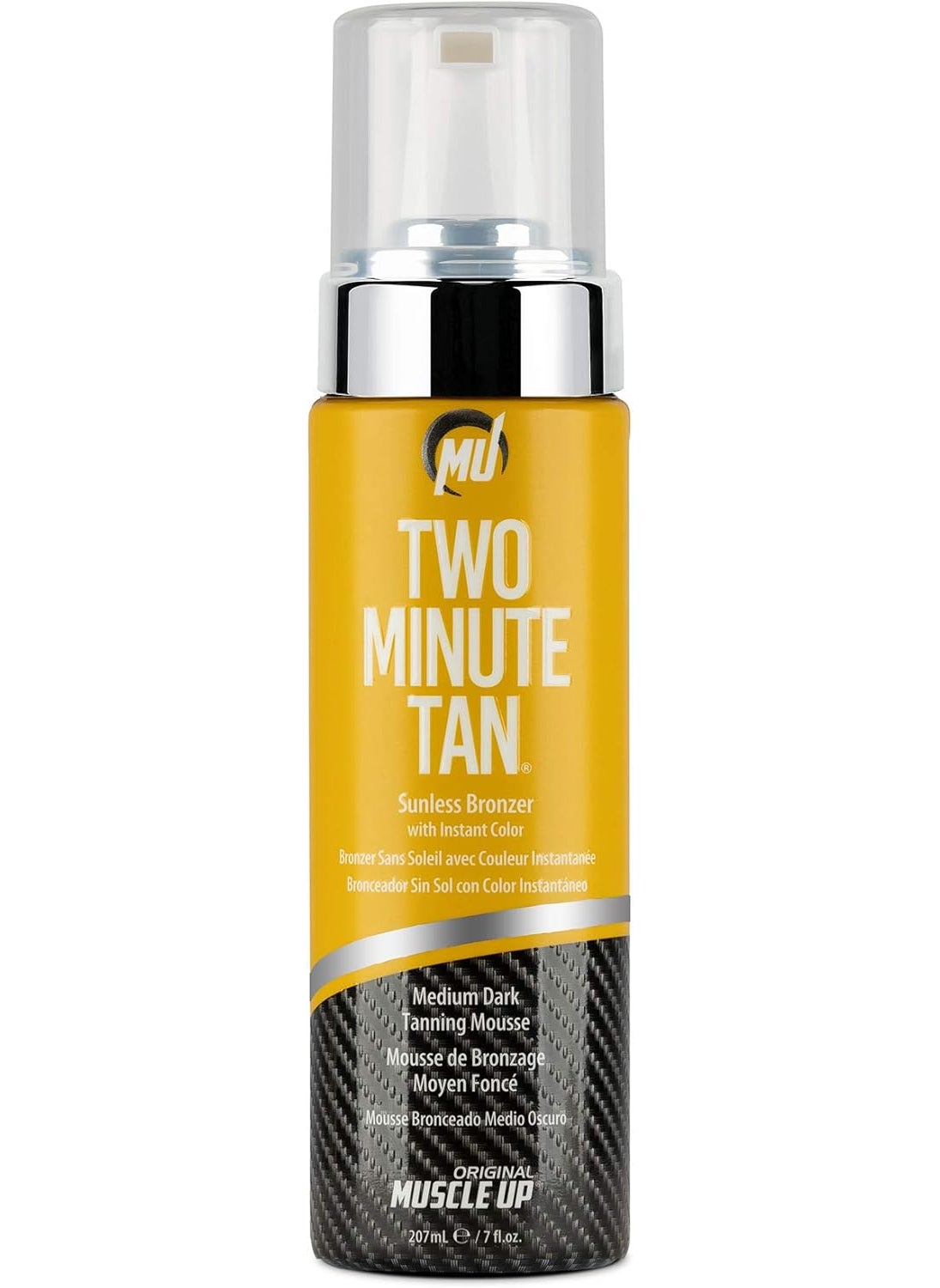 Pro Tan Two Minute Tan Sunless Bronzing Mousse New and Improved Formula Rich Moisturizers Streak Free Dries Quickly Even Coverage 7 oz