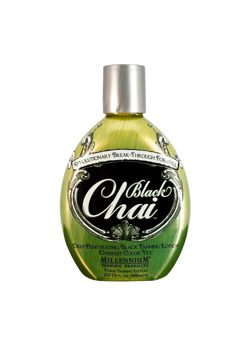 Millennium Tanning Black Chai Tanning Lotion with Bronzers Essential Oils  Extracts 135 Ounces