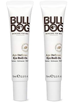 BULLDOG Mens Skincare and Grooming Age Defense Eye Roll On 05 Ounces Pack of 2
