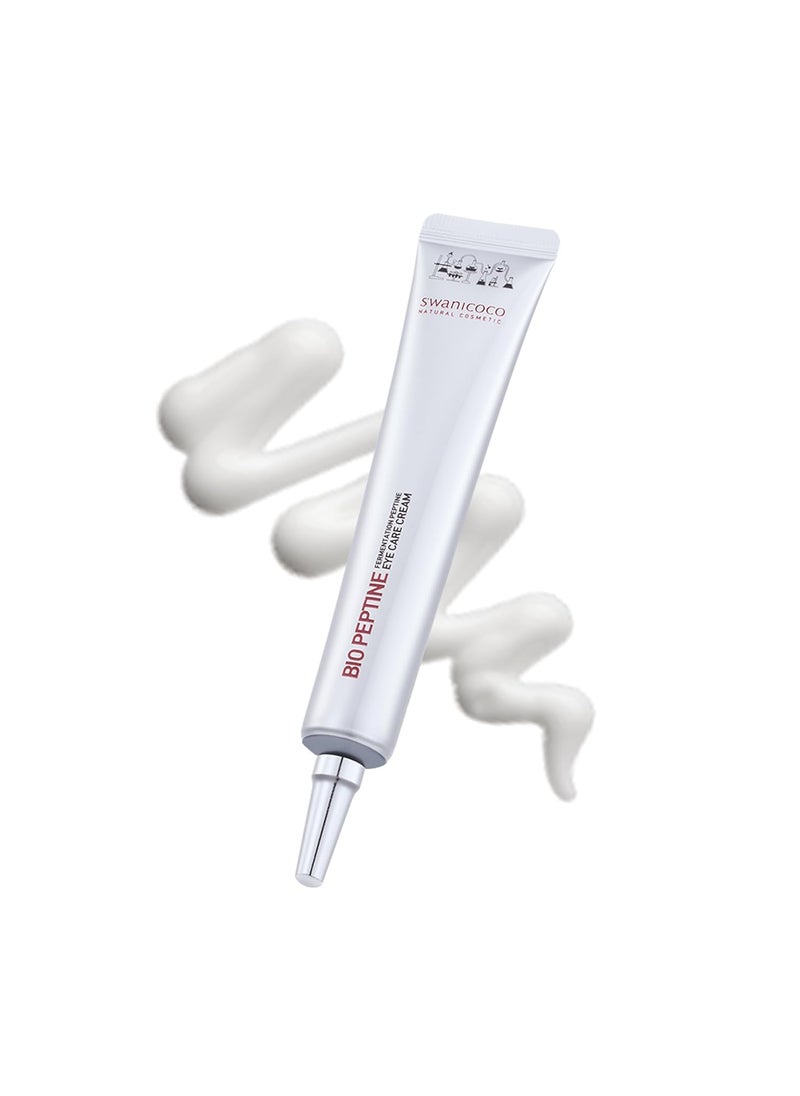 Pregnancy Safe Fermentation Peptine Eye Care Cream Under Eye Cream with 8 Peptides and Niacinamide Anti Aging Eye Cream for Wrinkles  Crows Feet Korean Skincare 20ml 068 Fl Oz