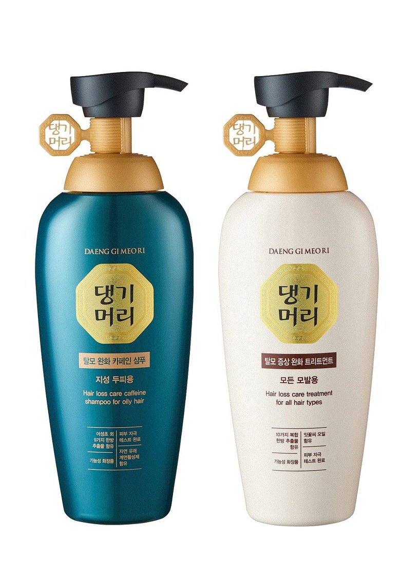 Daeng Gi Meo Ri Hair Loss Care Set  Shampoo for Oily Hair  Treatment for All Hair Types 135 FL OZ Each