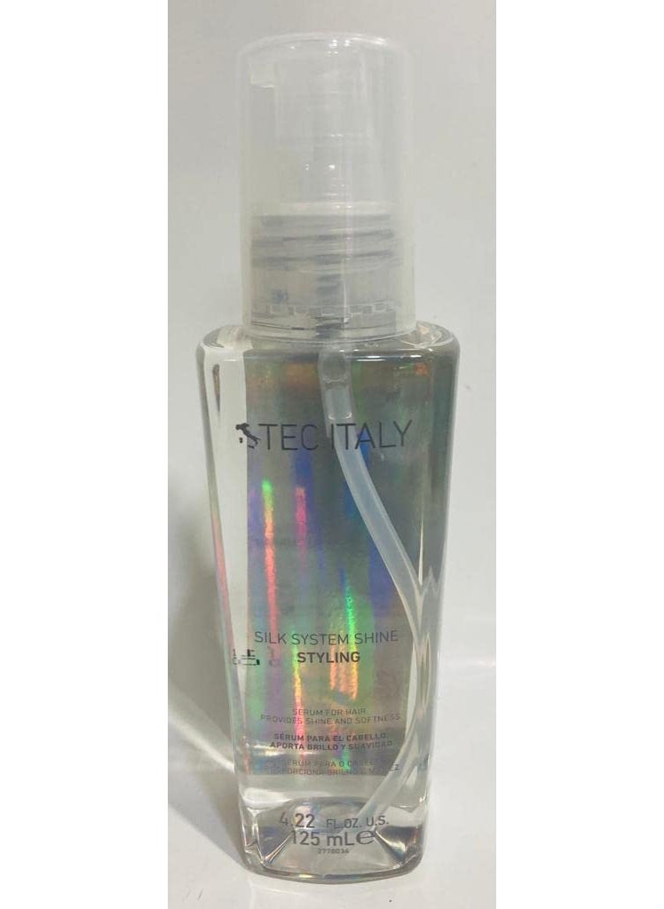 Tec Italy SILK SYSTEM SHINE STYLING 422 Fl Oz Pack of 1 Clear