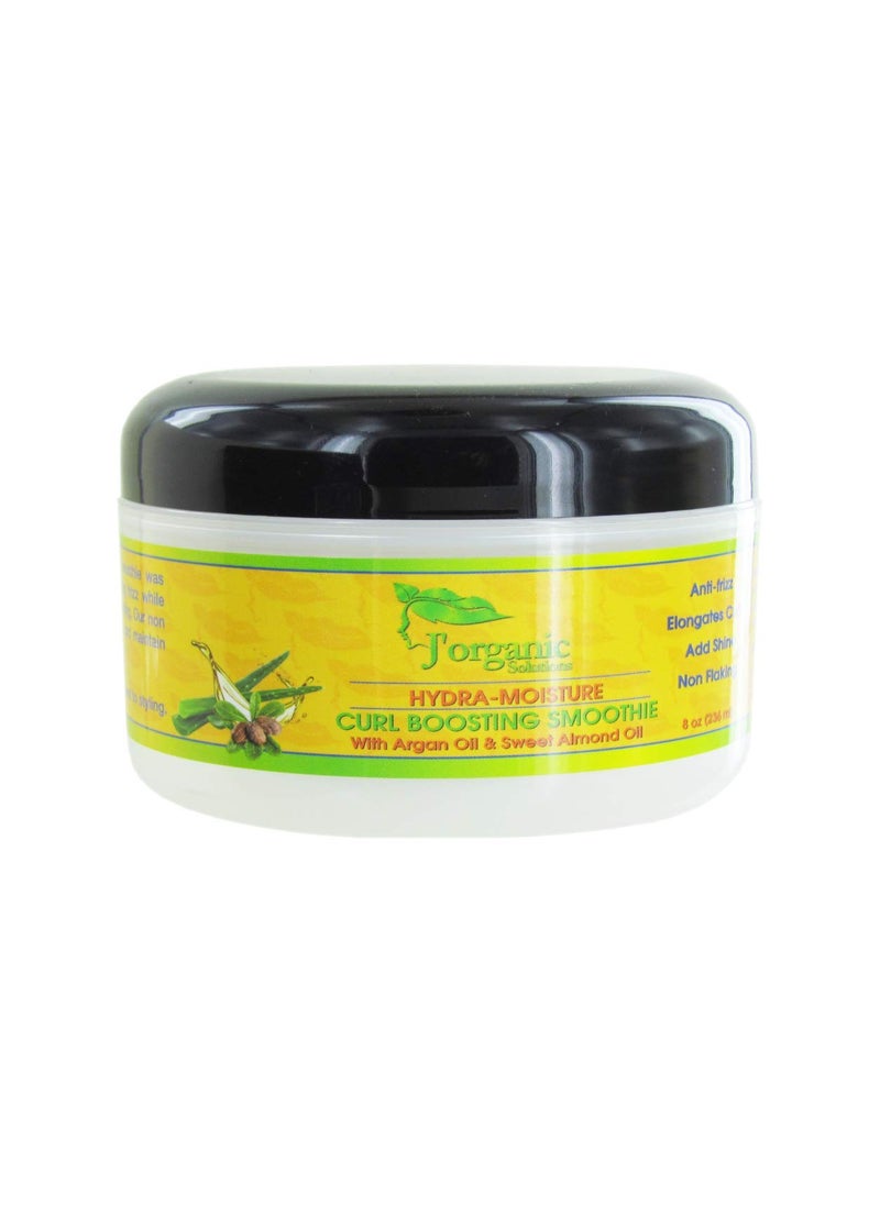 JOrganic Solutions Curl Boosting Smoothie Natural Gel with argan oil  sweet almond oil