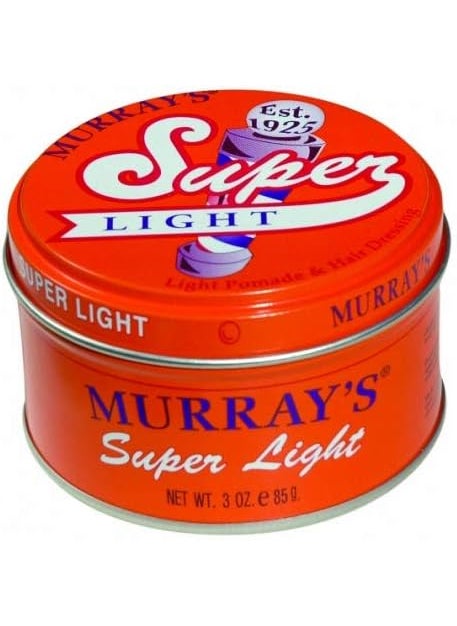 Murrays Light Pomade  Hair Dressing Super Light 3 oz  6 Pieces